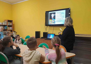 Zajęcia tematyczne w bibliotece