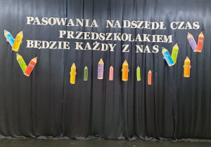 Pasowanie na przedszkolaka