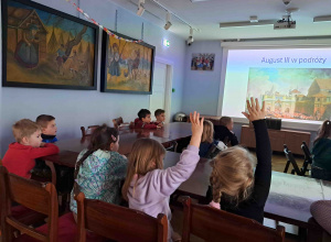 Muzeum Pałac Saski- lekcja muzealna ,,Król w podróży''