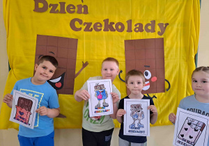Czekoladowe kolorowanki