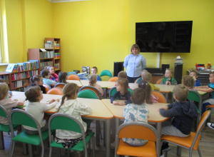 Zajęcia w bibliotece