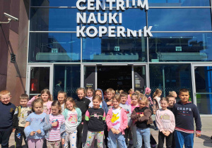 Dzieci w Centrum Nauki Kopernik