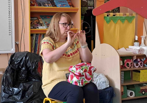 Mama Jagny prezentuje druty i szydełko
