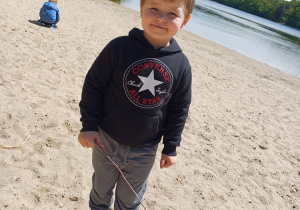 Zabawy nad jeziorem