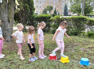 "W zdrowym ciele, zdrowy duch" - zajęcia sportowe na świeżym powietrzu