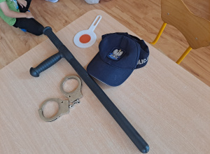 Spotkanie z funkcjonariuszką policji
