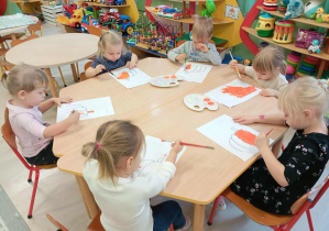 Praca plastyczna - "Wesoła dynia"