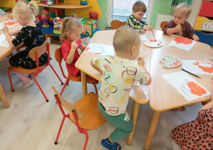 Praca plastyczna - "Wesoła dynia"