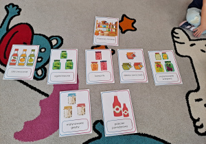 Zabawa dydaktyczna "Poznajemy spiżarnię"