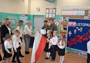 Podziękowania dla żołnierzy