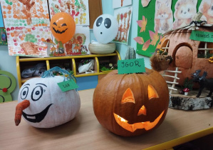 Galeria dyń w przedszkolu