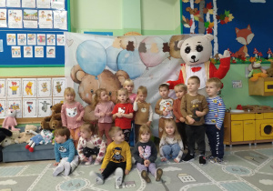 Pamiątkowe zdjecie z Misiem