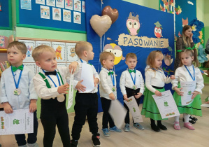 Rozdanie dyplomów i medali