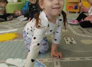 Zabawy matematyczne: "Chmurki i słoneczka"