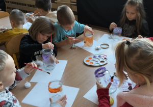 Zajęcia plastyczne " Andrzejkowe lampiony"