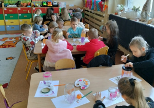 Zajęcia plastyczne " Andrzejkowe lampiony"