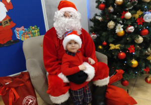 Zdjęcie z Mikołajem