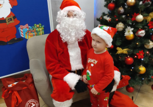 Zdjęcie z Mikołajem