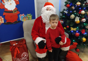 Zdjęcie z Mikołajem