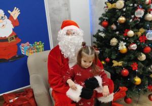 Zdjęcie z Mikołajem