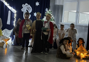 Trzej Królowie kłaniają się Dzieciątku