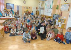 wizyta pani strażak