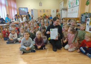 wizyta pani strażak