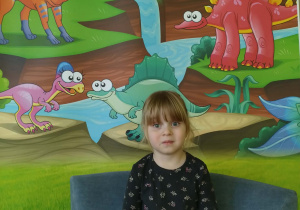 Zdjęcie z dinozaurami