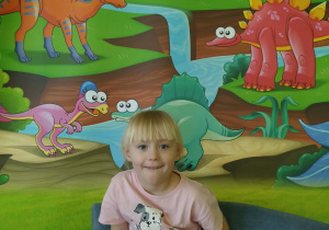 Zdjęcie z dinozaurami