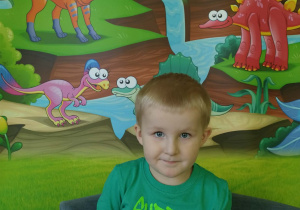 Zdjęcie z dinozaurami