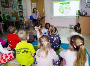 Spotkanie z Panią z Sanepidu