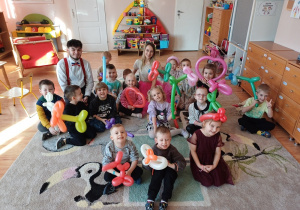 Wspólne zdjęcie z animatorami