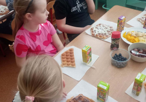 Przygotowanie i degustacja gofrów