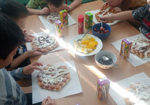 Przygotowanie i degustacja gofrów