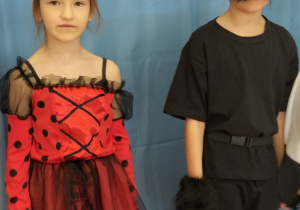 Biedronka Marysia i kot Maksym