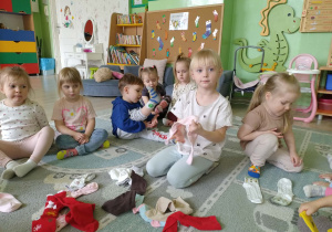 Szukanie do pary - skarpetek