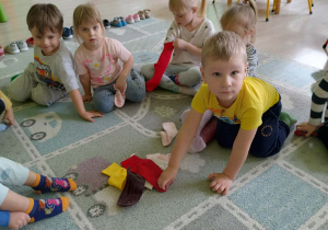 Szukanie do pary - skarpetek