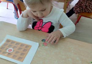 Praca platyczna - tworzymy gofry