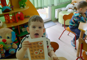 Praca platyczna - tworzymy gofry