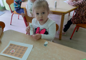 Praca platyczna - tworzymy gofry