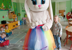 Zajączek w grupie Żabki