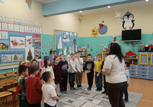 "G jak gimnastyka buzi i języka" w grupie I