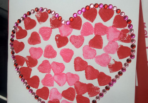 Walentynkowa pocztówka