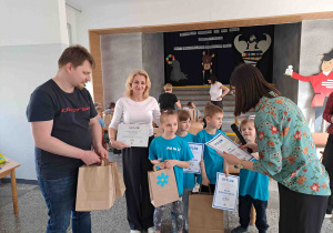 Wręczanie nagród i dyplomów