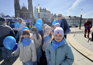 udział dzieci w marszu