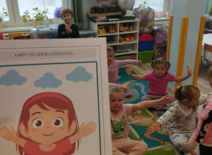 "Zapachy lasu - usprawniamy prawidłowy tor oddechowy" - Logoprymki