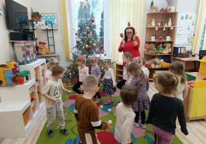 zabawa "Worek z prezentami"