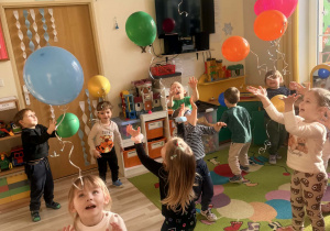 "Kolorowe balony"