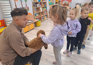 Wyjątkowy gość w grupie „Pszczółki