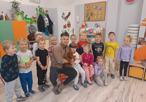 Wyjątkowy gość w grupie „Pszczółki